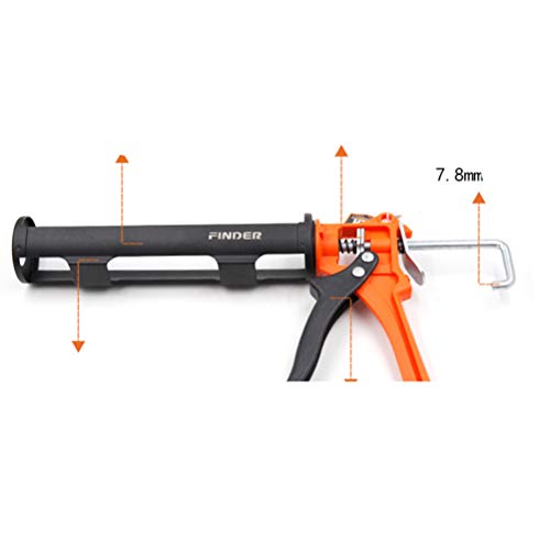 BESTOMZ Manual Glue Gun Large Capacity High Thrust for Home Improvement DIY