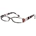 Gamma Ray Women's Reading Glasses - 4 Pairs Ladies Fashion Readers for Women - 2.00