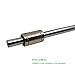 ReliaBot 2PCs 8mm x 400mm (.315 x 15.75 inches) Case Hardened Chrome Plated Linear Motion Rod Shaft Guide - Metric h8 Tolerance