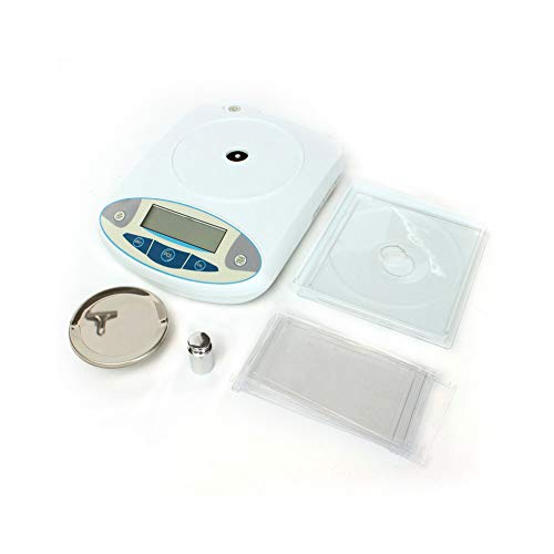 Milligram Lab Scientific Analytical Balance Scale Gram High Precision Electronic Weighs Scales Digital LCD Jewelry Counting Scale Scientific Instrument for Laboratory Pharmacy Chemical(500g/0.001g) - Thumbnail 5