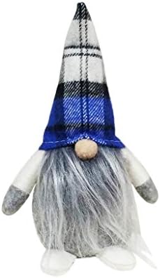 Lookhy Merry Christmas Handmade Santa Cloth Doll Birthday Present For Home Christmas Holiday Decoration Christmas Decoration Christmas Decoration Faceless Doll (#15)