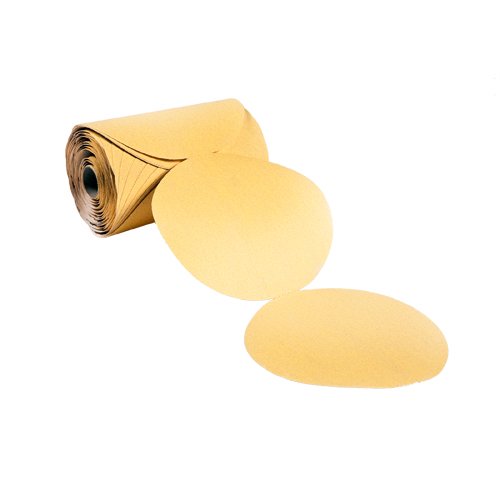 VSM  PSA Paper Disc Roll, 5" Diameter, Aluminum Oxide (Pack of 100)