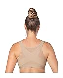 Leonisa Perfect Back Support Posture Corrector Wireless Brace Bra For Women With Adjustable Front Closure
