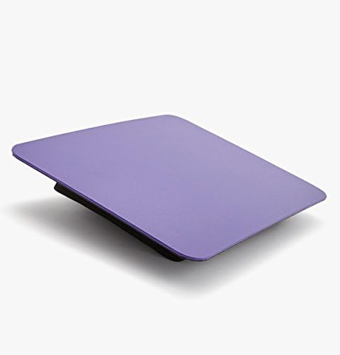 Comfortable Lap Desk - Fits 15.6 Inch Laptop - Cushioned Leg Padding (Purple)