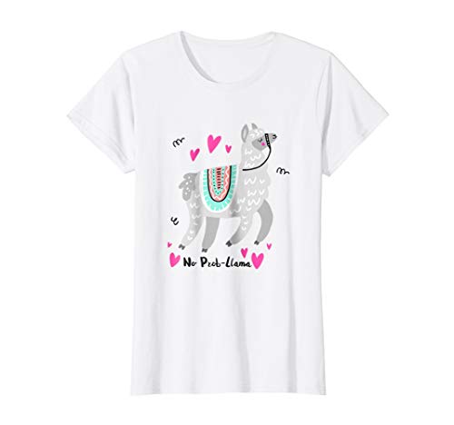 No Prob Llama - Funny Llama Alpaca Lover T-Shirt Gift Tshirt