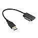 chenyang CY USB 3.0 to 7+6 13Pin Slimline SATA Cable Adapter for Laptop CD DVD ROM Optical Drive