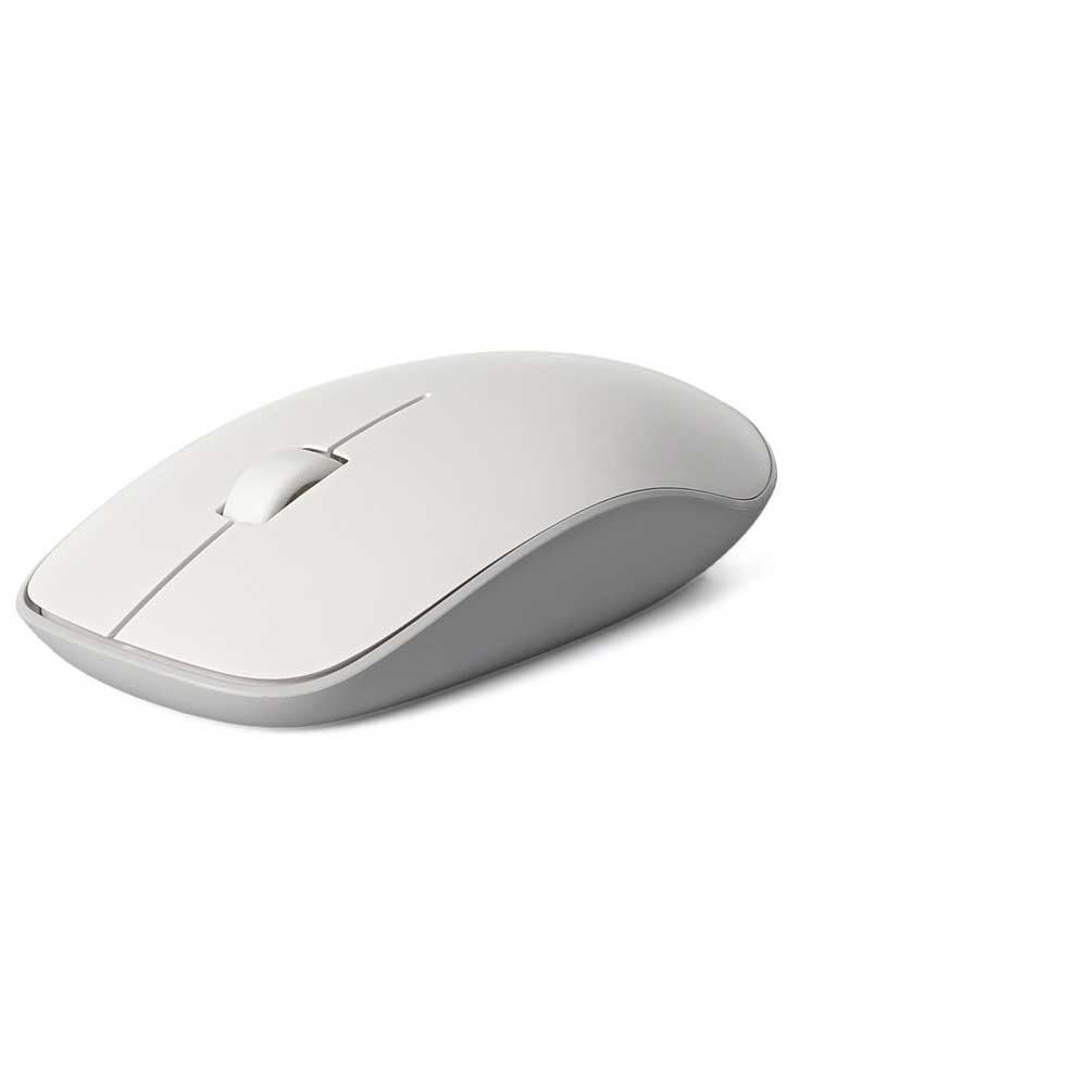 Rapoo M200 Silent Wireless Mouse 1300 DPI Sensor 12 Months Battery Life Quiet Buttons Ergonomic for Left and Right Handed PC & Mac - White