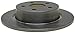 ACDelco Silver 18A2963A (19310749) Non-Coated Rear Disc Brake Rotor