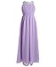 FAIRY COUPLE Girl's Round Neckline Ruched Bust Flower Girl Party Dress K0151