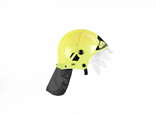 Theo Klein 8903 - Feuerwehrhelm mit Visier, Spiel, Neon Einheitsgröße – Bild 3