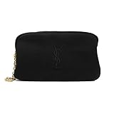 Yves Saint Laurent Cosmetic Bag Set With Gold Wristlet Chain (Medium)