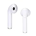 BYX Bluetooth Headphones, Wireless Earbuds Stereo Earphone Cordless Hand-free Headsets Charging Case for iOS & Android, White