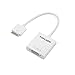 New 30 Pin Dock Connector to VGA Adapter Connection Cable for Ipad 2 3 Iphone 4 4s