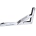Amarine Made Long Release Arm Heavy Duty Polished Stainless Steel Folding Shelf Bench Table Folding Shelf or Bracket, Max Load: 550lb/250kg, Long Release Arm (1 Pcs)