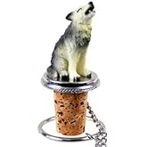 Conversation Concepts Wolf Bottle Stopper