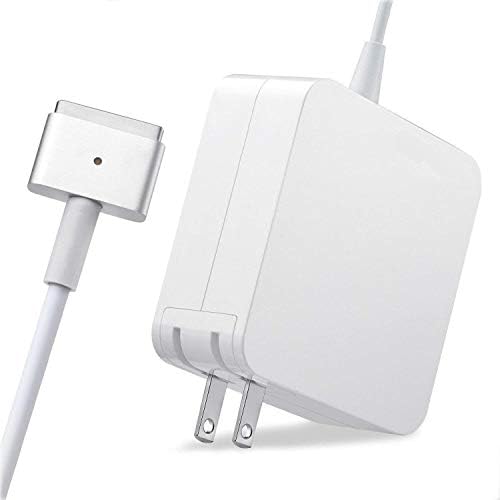 QIANXIANG Laptop Charger,T Tip/Shape Magnetic Connect 60W AC Replacement Power Adapter,Laptop Charger Compatible MacBook Pro/Air 13 inch Retina A1425/A1435/A1465(2012/2013/2014/2015)