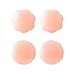 Nippleless Covers, 4 Pairs Reusable Adhesive Silicone Nipple Covers