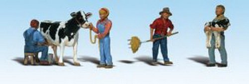 Dairy Farmers HO Scale Woodland Scenics