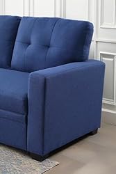 AYOUZ 82" L-Shape Sectional Sofa with Storage