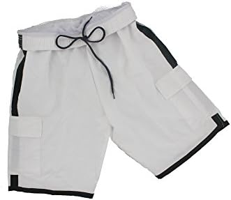 American Legend Outfitters Mens Swim Suit / Swimming Trunks - L, White