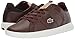 Lacoste Men's NOVAS Shoe, brown/natural, 11.5 Medium US