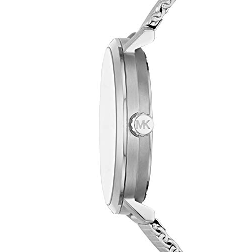 Michael-Kors-Herren-Analog-Quarz-Uhr-mit-Edelstahl-Armband-MK8677