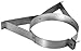 Chimney 69641 6 in. Dura-Vent Dura-plus Wall Strap- Galvanized Steel