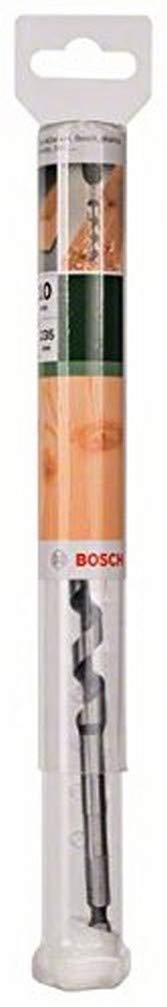 Bosch 2609255233 Wood Auger Drill Bit with Self-Cutting Threaded Point/Diameter 10mm