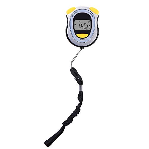 Pgzsy Multi-Function Electronic Digital Sport Stopwatch Timer, Large Display with Date Time and Alarm Function,Suitable for Sports Coaches Fitness Coaches and Referees