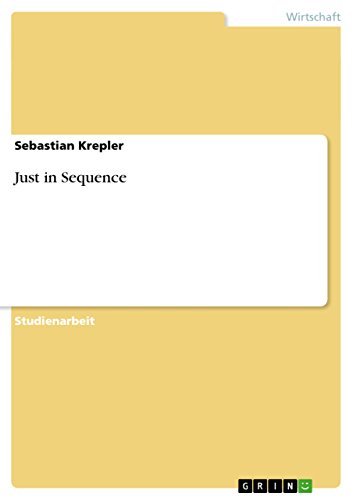 Just in Sequence (German Edition)