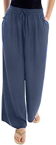 Cotton Kingdom Soft Superior Cotton Women's Maternity Palazzo Pant in Bottle Green, Size XS-10XL