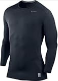 Nike 449788 Core Fitted LS Top 1.2 - Dark Obsidian
