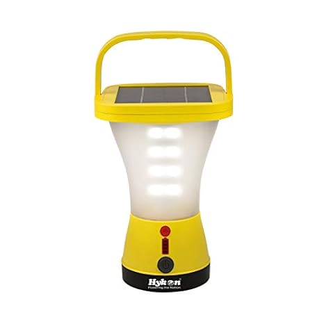HYKON Solar Lantern Aurora 2 -Durable Lithium Batteries and Solar Panel