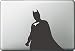 Vati Leaves Removable Creative Cool Batman Decal Sticker Skin Art Black for Apple Macbook Pro Air Mac 13" 15" inch / Unibody 13" 15"Inch Laptop
