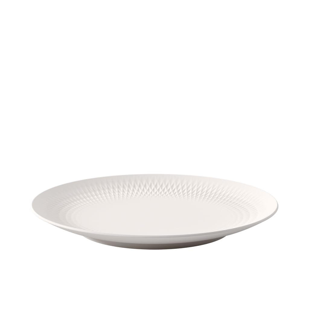 Villeroy & Boch - Manufacture Collier Blanc Centrepiece, Table Decoration for a Beautiful Spread, Premium Porcelain, Hand wash, White