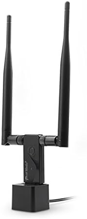 Panda Wireless® PAU09 N600 Dual Band (2.4GHz and 5GHz) Wireless N USB Adapter W/Dual 5dBi Antennas - Windows 7/8/10/11, Chrome OS, Zorin, Mint, Ubuntu, openSUSE, Fedora, Centos, Kali and Raspbian