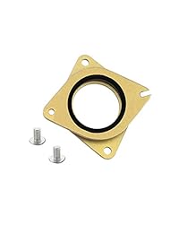 WeiMeet   amortiguadores de vibración de motor paso a paso de goma de acero con 12 piezas M3 0.197 in tornillos para CNC, NEMA 17 Creality CR 10,10S Impresora 3D (6 unidades)