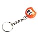 Femitu Billiard Ball Keychain Pool Keying 25mm (Pack of 16)