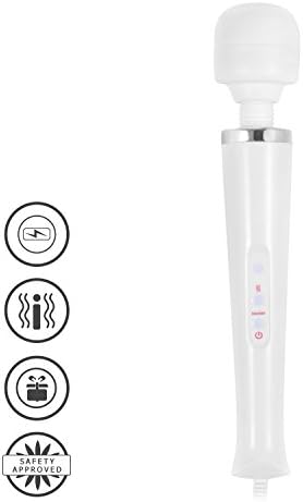 Ychan Waterproof Wand Massager Handheld Rechargeable with 10 Powerful Speeds for Back Neck Foot Shoulder Body Massager,Personal Therapeutic Massager for Muscle Aches and Sports Recovery