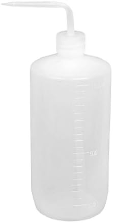 uxcell A13042200ux0191 Germicidal Solutions Holder Clear White Plastic Squeeze Bottle 1000mL 35OZ