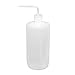 uxcell A13042200ux0191 Germicidal Solutions Holder Clear White Plastic Squeeze Bottle 1000mL 35OZ