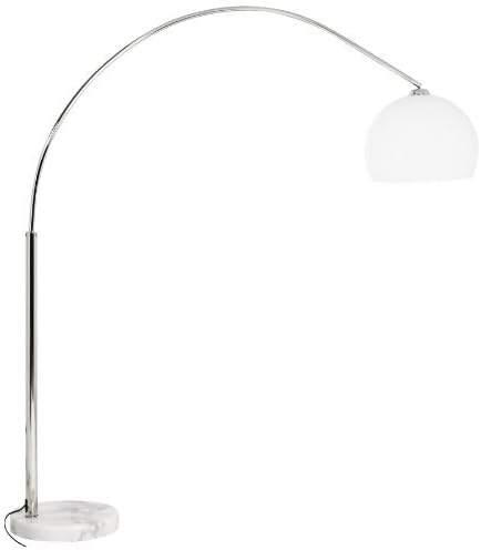Oversized Design Arc Floor Lamp Height 170 cm, white