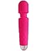 London Luxury BRRC304 Powerful Wand Personal Cordless Massager, 20 Modes and 8 Speed Patterns, USB Rechargeable Pink