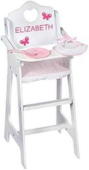 Badger Basket White Doll High Chair 