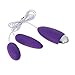 dingling372 Purple Strong Viberate Double Egg Bullet Toys for Couple