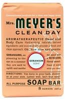 MRS. MEYER'S BAR SOAP,GERANUM,S1417831, 8 OZ