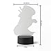 Pannow Touch LED Night Light Base for 3D Illusion Acrylic Light Panels,Power with 3X AA Batteries or Included USB Cable