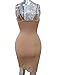 Doramode Sexy Strap Backless Cut-Out Bandage Bodycon Clubwear Midi Dress For Women