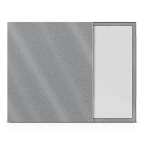 Glossy Glitter Tablet Skin Compatible with BOOX Note Air4 C (2024) - Solid Gray…