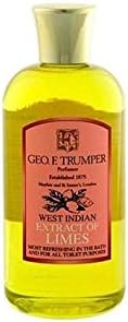 Trumpers Extracts of Limes Bath and Shower Gel 200ml (Pack of 2)